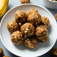 Protein Banana Bread Bites