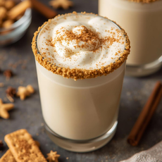Protein-Packed Egg Nog Shake
