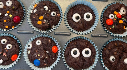 spooky brownies