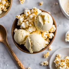 Buttered Popcorn Ice Cream