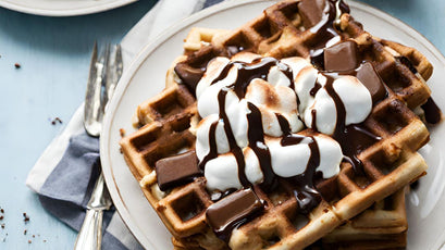 S’Moreflles: S’mores Waffles