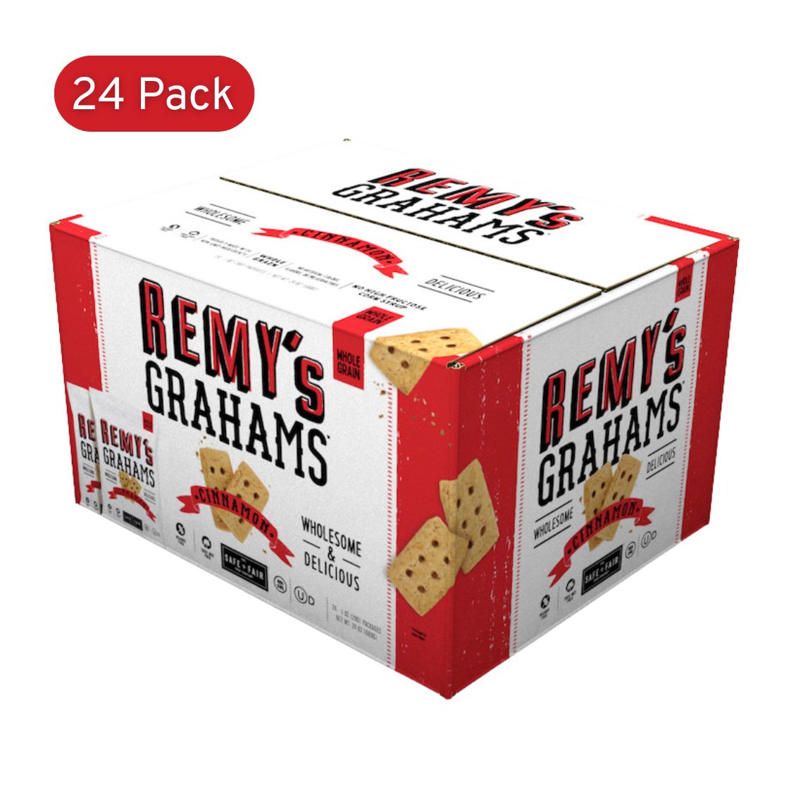 Remy's Cinnamon Grahams 24ct