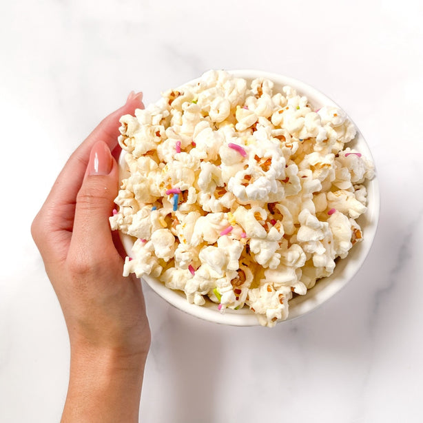 Birthday Cake Drizzled Popcorn Pack