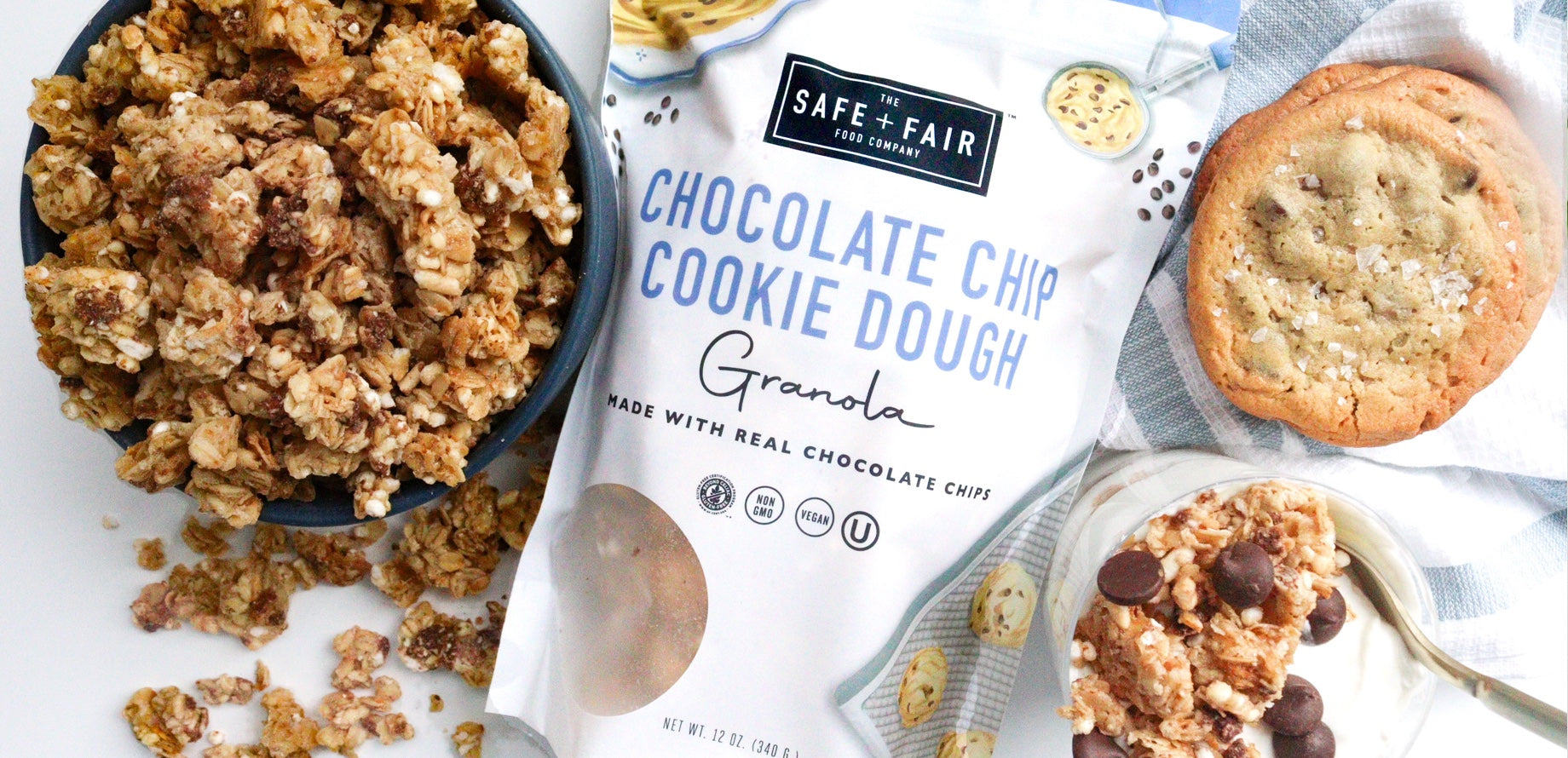Chocolate Chip Cookie Dough Granola Pack