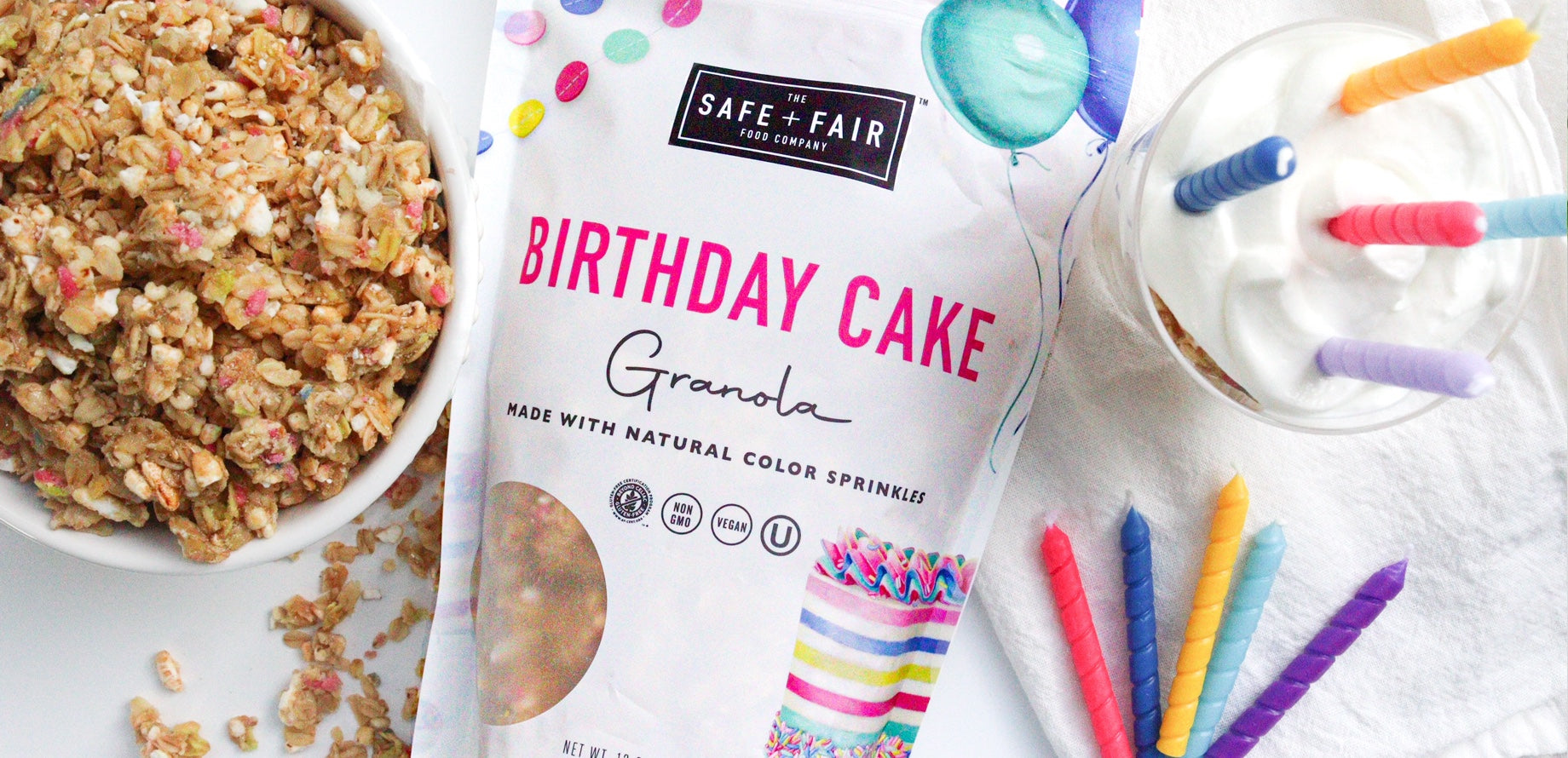Birthday Cake Granola Pack