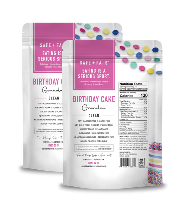Birthday Cake Granola Pack