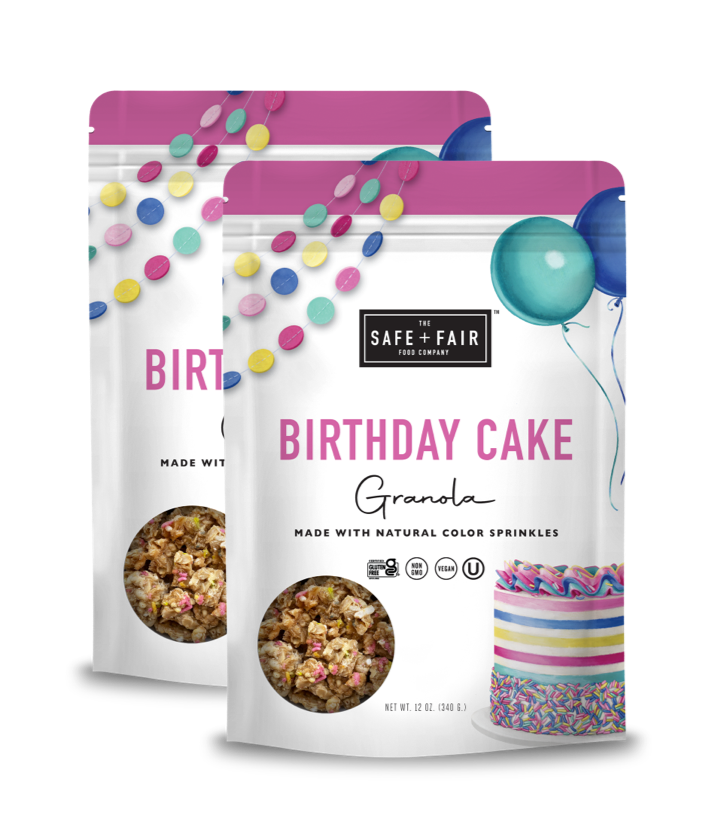 Birthday Cake Granola Pack