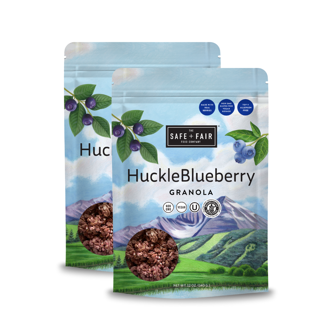 HuckleBlueberry Granola Pack