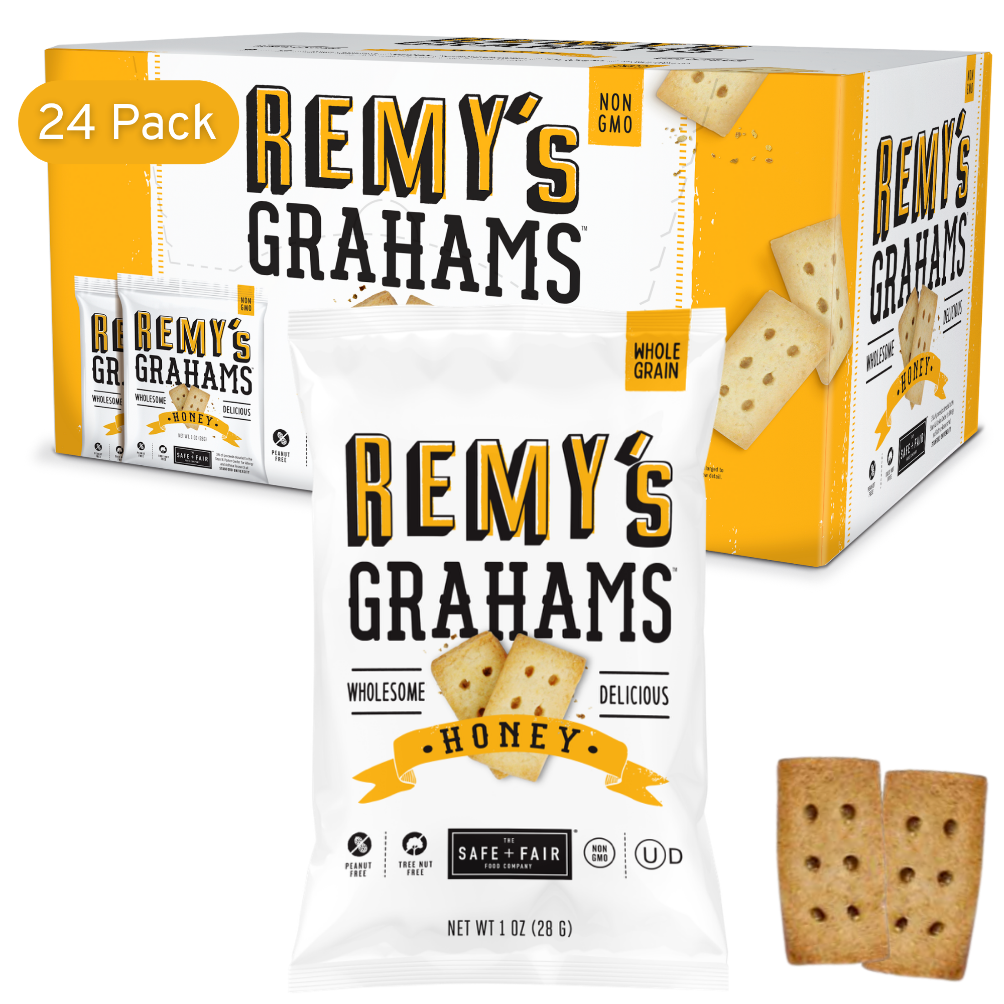 Remy's Honey Grahams 24ct