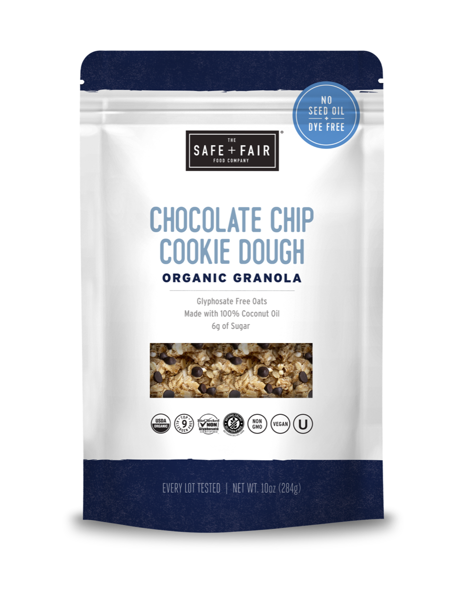Organic Seed Oil-Free Chocolate Chip Cookie Dough Granola Pack