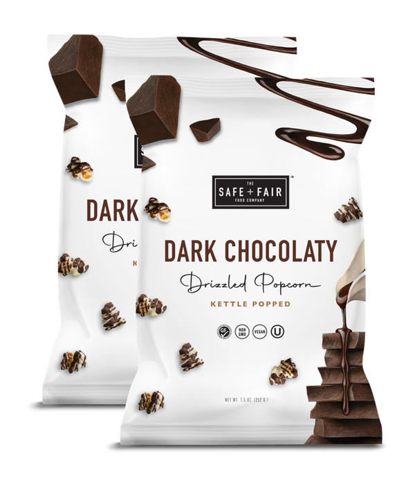 Dark Chocolaty Drizzled Popcorn Pack