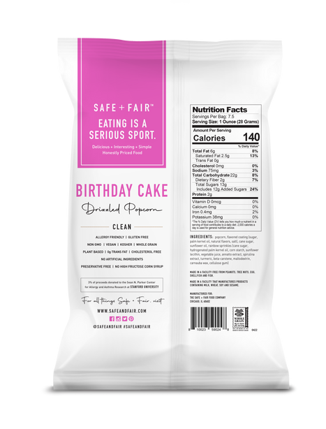 Birthday Cake Drizzled Popcorn Pack